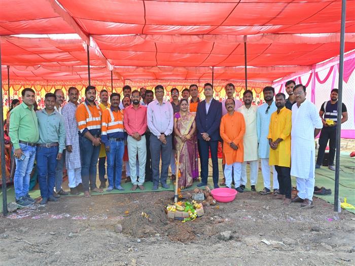 The Bhumi Puja at Cement Nagar, Ghugus, Maharashtra, marked a significant step toward enhancing quality education in the region by creating an enabling learning environment.